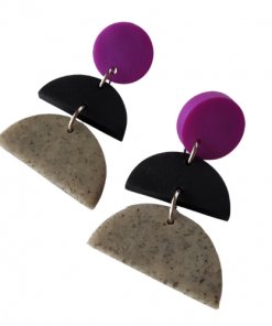 Pendientes Tricolor 3 - acero