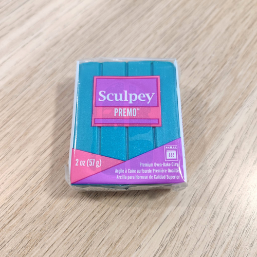 PREMO Sculpey - Perla Azul Pavo Real