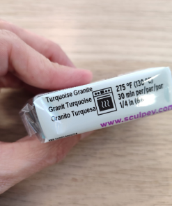 Alternative view of PREMO Sculpey – Granito Turquesa