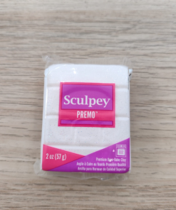 PREMO Sculpey – Brillantina Blanco