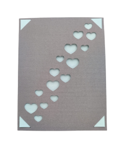 Tarjeta Mil Corazones - Menta